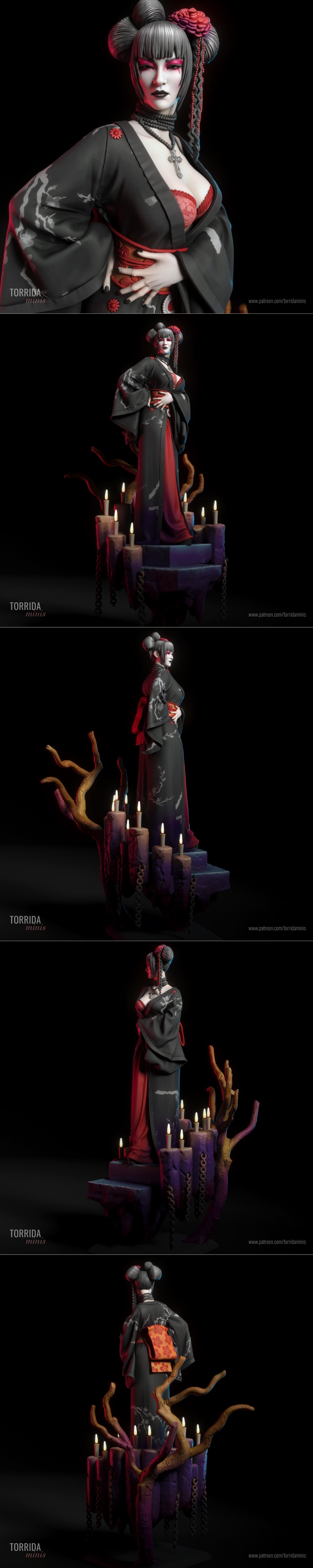 Hikari 3D打印迷你模型|Torrida Minis – Hikari – 3D Print Model STL
