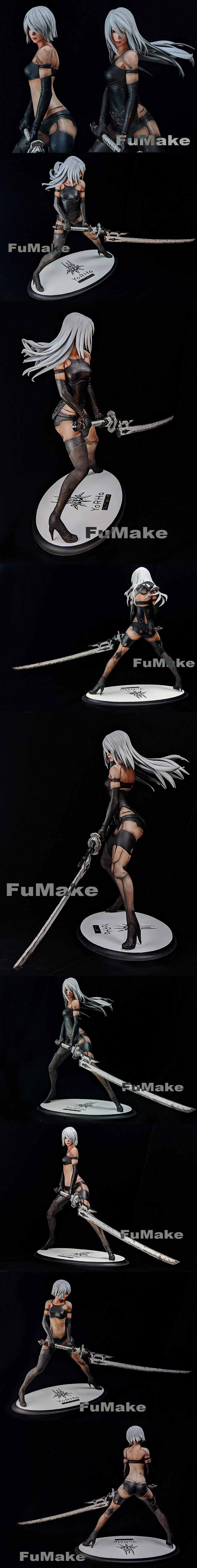 NieR Automata 3D打印模型：YoRHa A2角色复刻|NieR Automata – YoRHa A2 – 3D Print Model