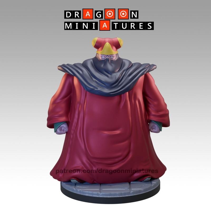 马奇神父 3D打印模型 STL|Cardinal Mutchy – 3D Print Model STL