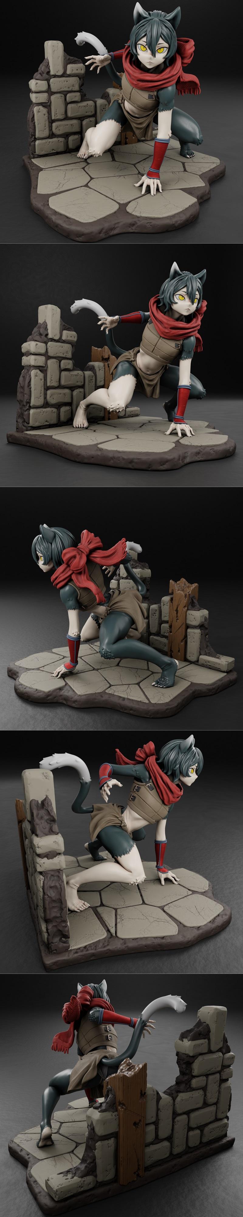 GR8-地下 dungeon 中的美味小食 3D打印模型|GR8 – Izutsumi Delicious in Dungeon – 3D Print Model STL