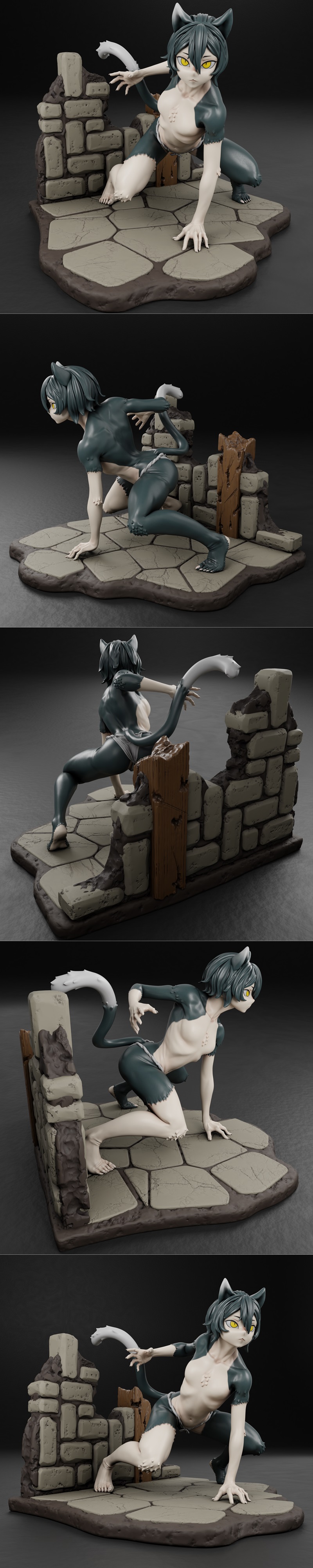 GR8-地下 dungeon 中的美味小食 3D打印模型|GR8 – Izutsumi Delicious in Dungeon – 3D Print Model STL