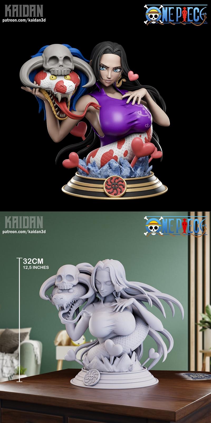 Kaidan 3D打印模型：Boa Hancock角色复刻版|Kaidan – Boa Hancock – 3D Print Model STL