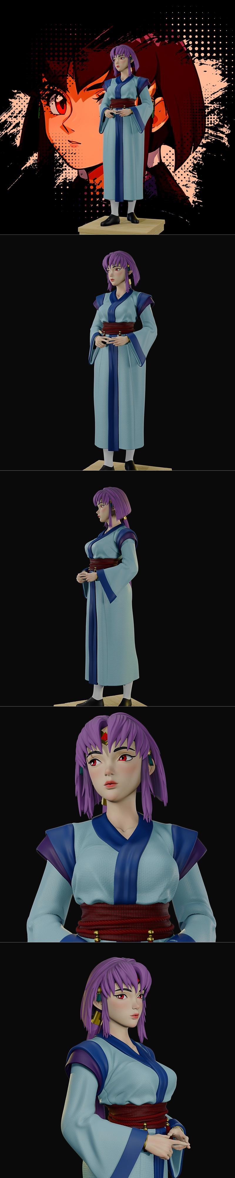 GM3D – Ayeka Masaki – 3D Print Model STL
