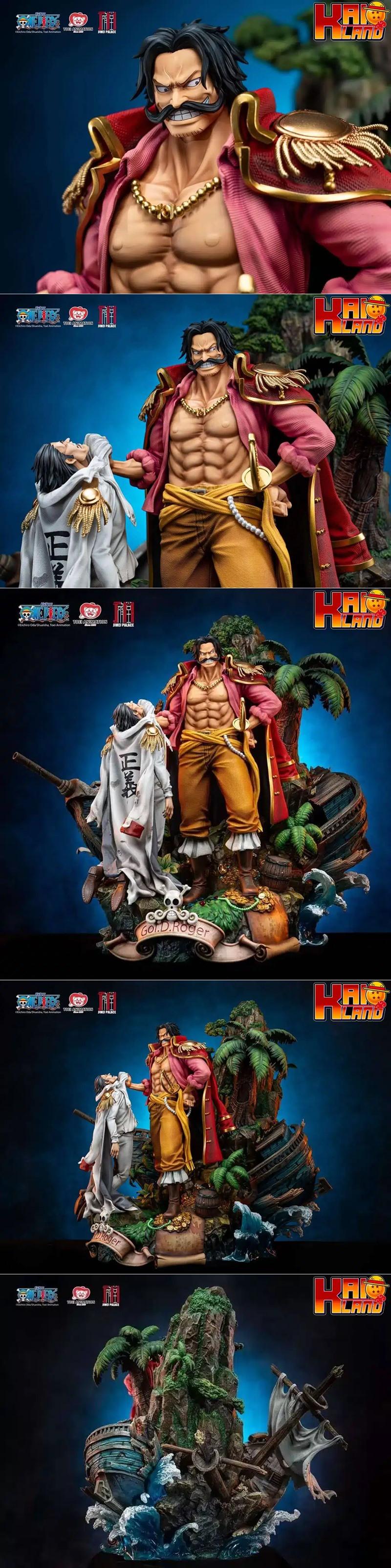 Gol D Roger 3D打印模型|Gol D Roger – Diorama – 3D Print Model STL