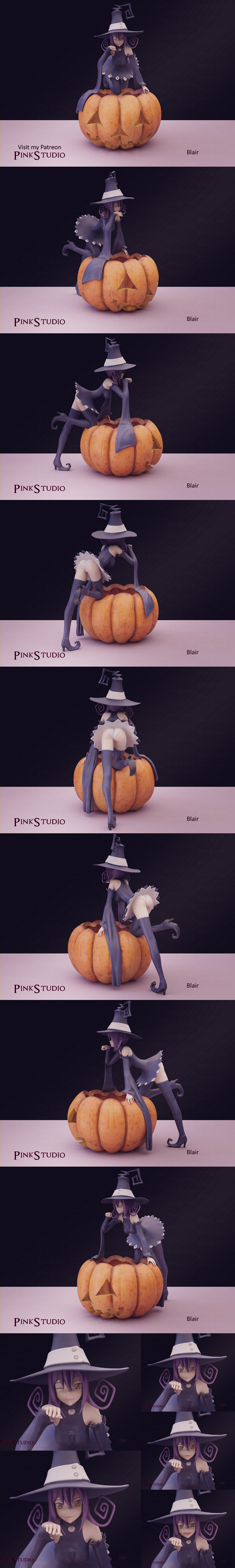 灵魂吞噬者 - 赤色警戒 - 3D打印模型|Soul Eater – Blair Witch – 3D Print Model