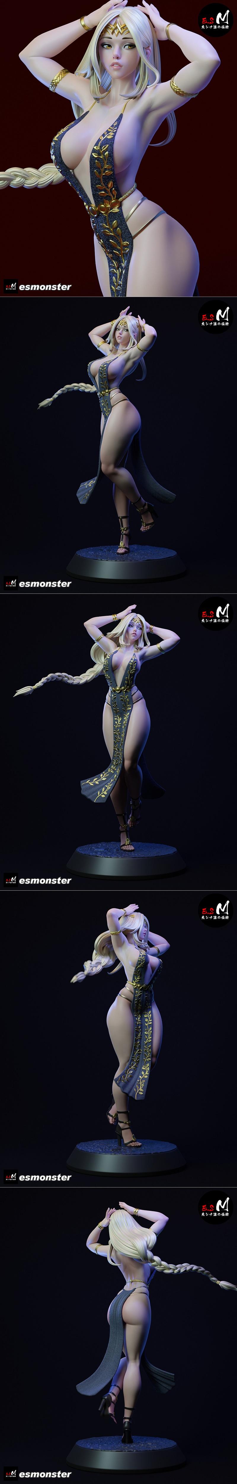 E.S Monster – Queen Marika – 3D Print Model STL