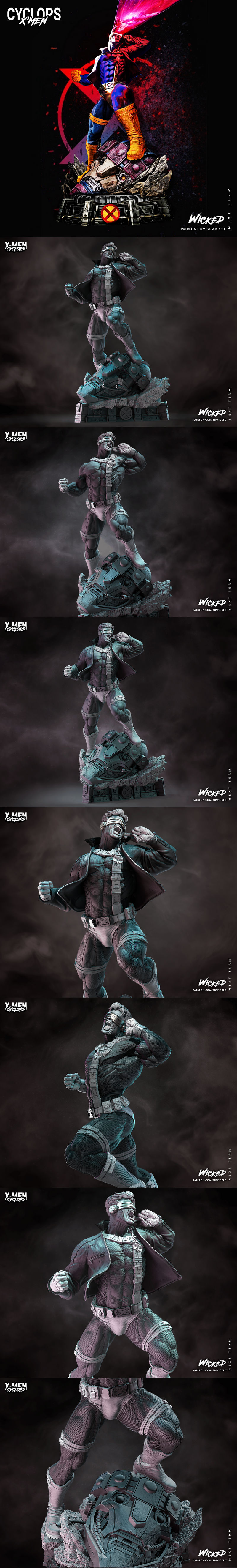 WICKED – Cyclops Sculpture – 3D Print Model