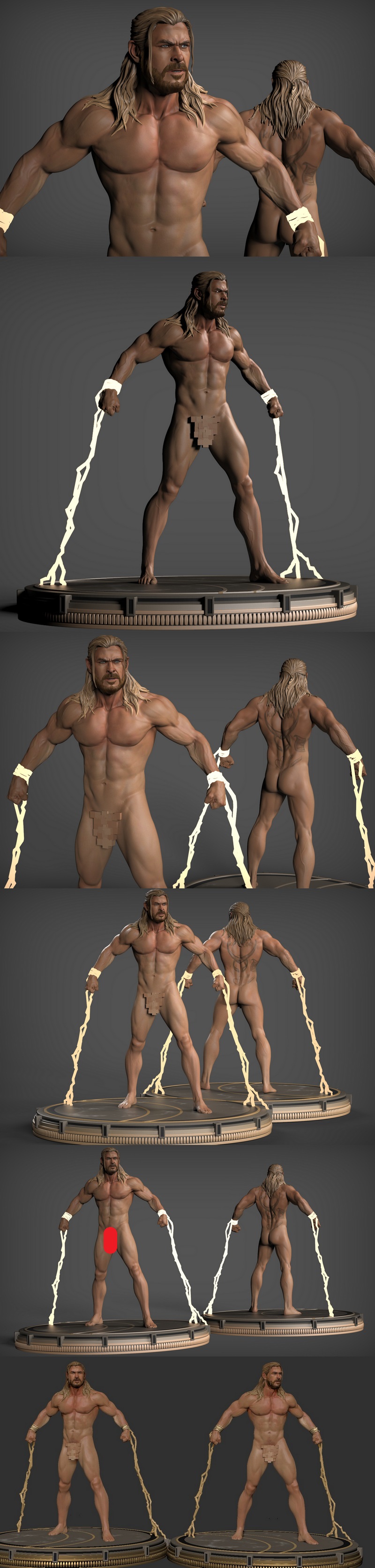 雷神：爱与雷霆 3D打印模型|Thor – Love and Thunder – 3D Print Model
