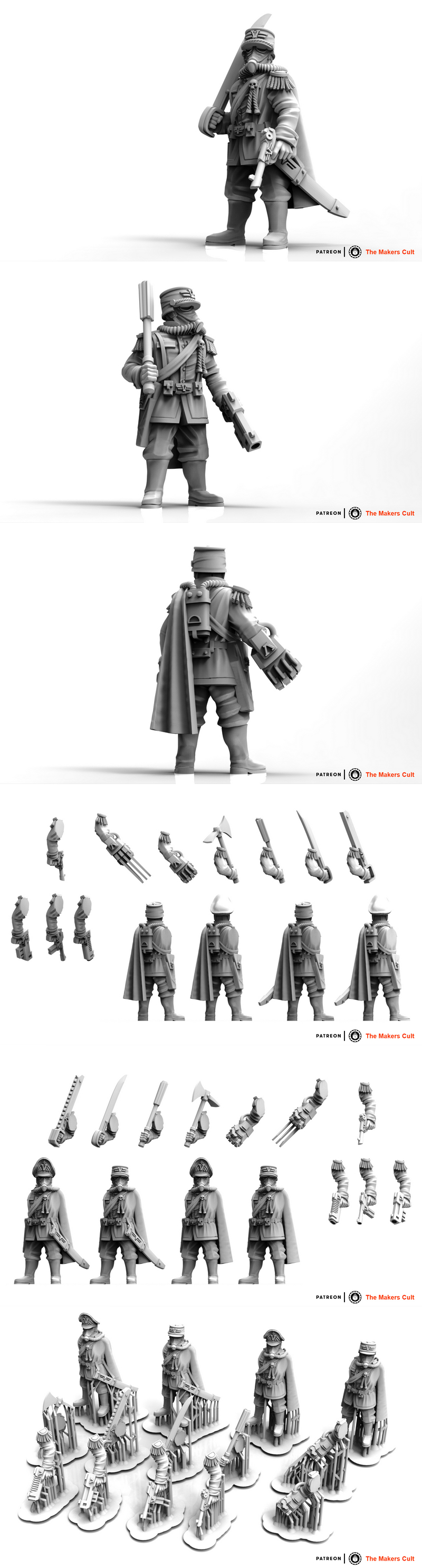 Valour Korps – General Waldemar – 3D Print Model