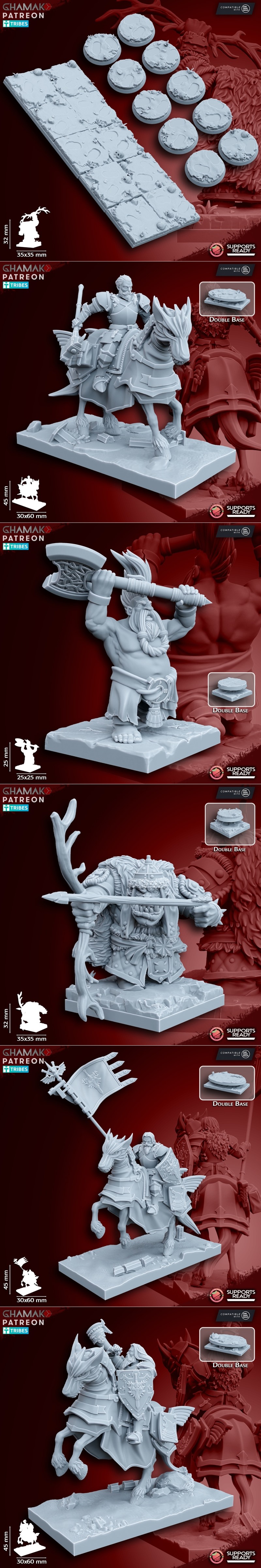 Ghamak 2024夏日3D打印模型：动漫角色立体雕塑STL文件|Ghamak August 2024 – 3D Print Model STL