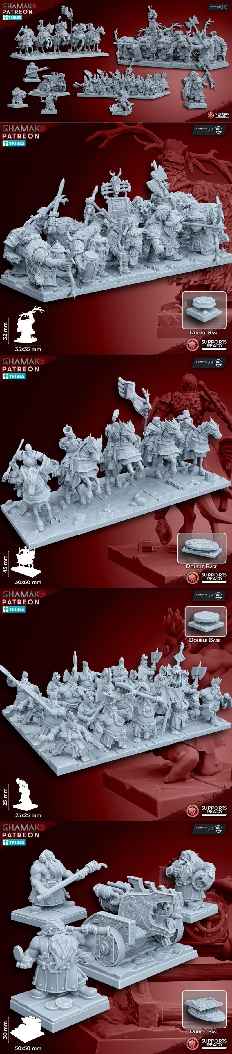 Ghamak 2024夏日3D打印模型：动漫角色立体雕塑STL文件|Ghamak August 2024 – 3D Print Model STL