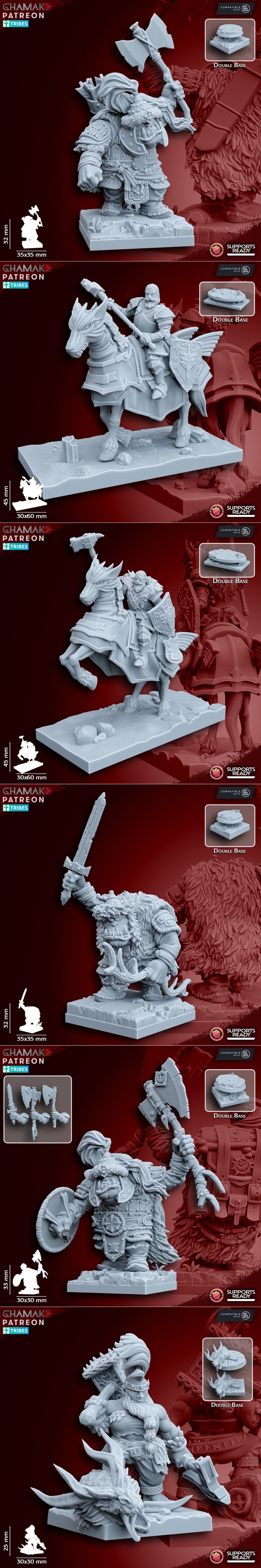 Ghamak 2024夏日3D打印模型：动漫角色立体雕塑STL文件|Ghamak August 2024 – 3D Print Model STL