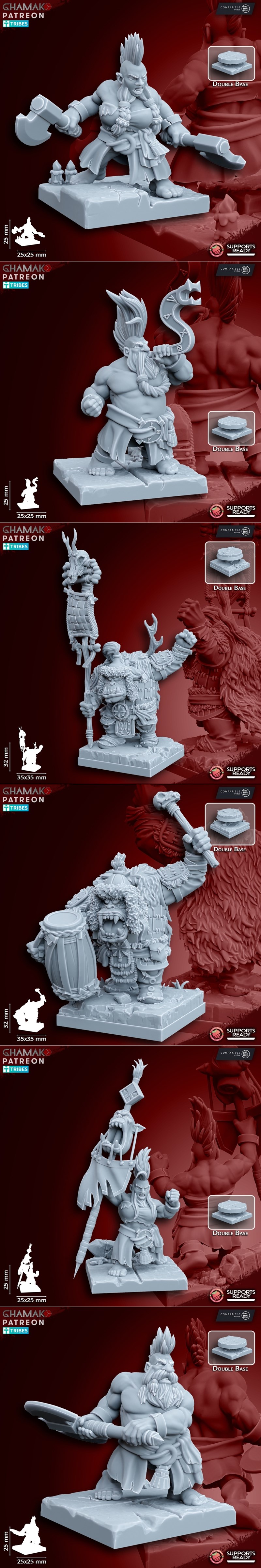Ghamak 2024夏日3D打印模型：动漫角色立体雕塑STL文件|Ghamak August 2024 – 3D Print Model STL