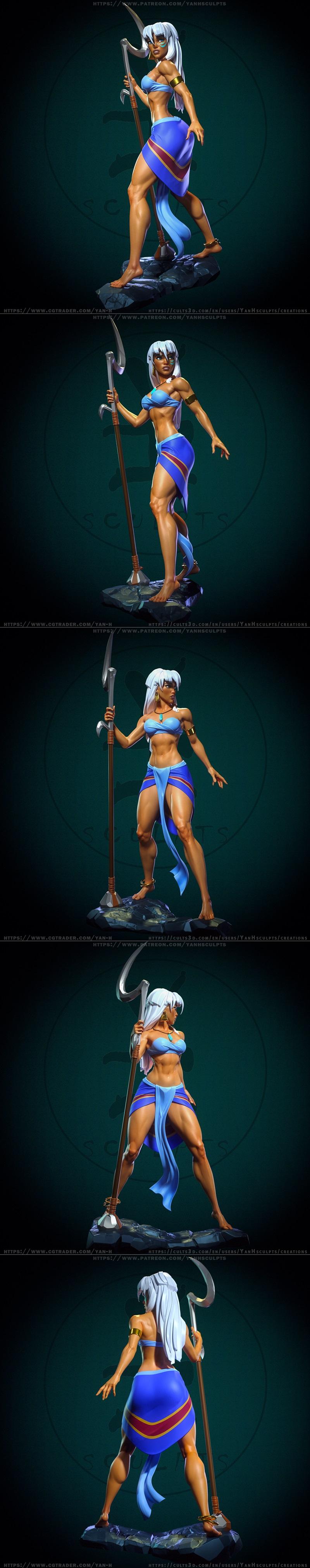 Yan-H工作室 3D打印模型 《Kida》角色模型|Yan-H – Kida – 3D Print Model STL
