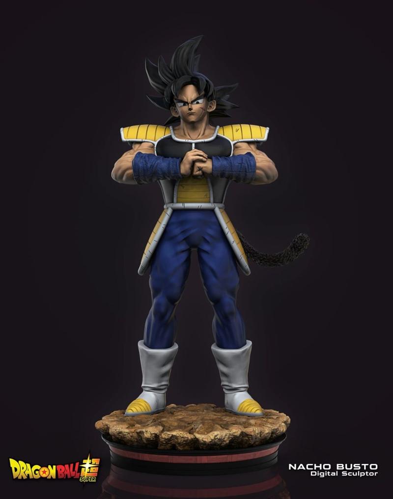 Bardock 3D打印模型|Bardock – 3D Print Model STL
