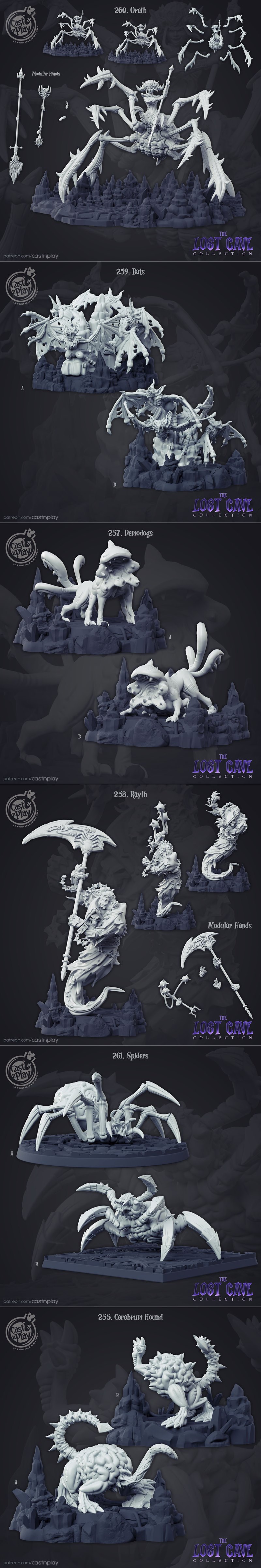 Cast N Play – The Lost Cave – 3D打印模型|Cast N Play – The Lost Cave – 3D Print Model STL
