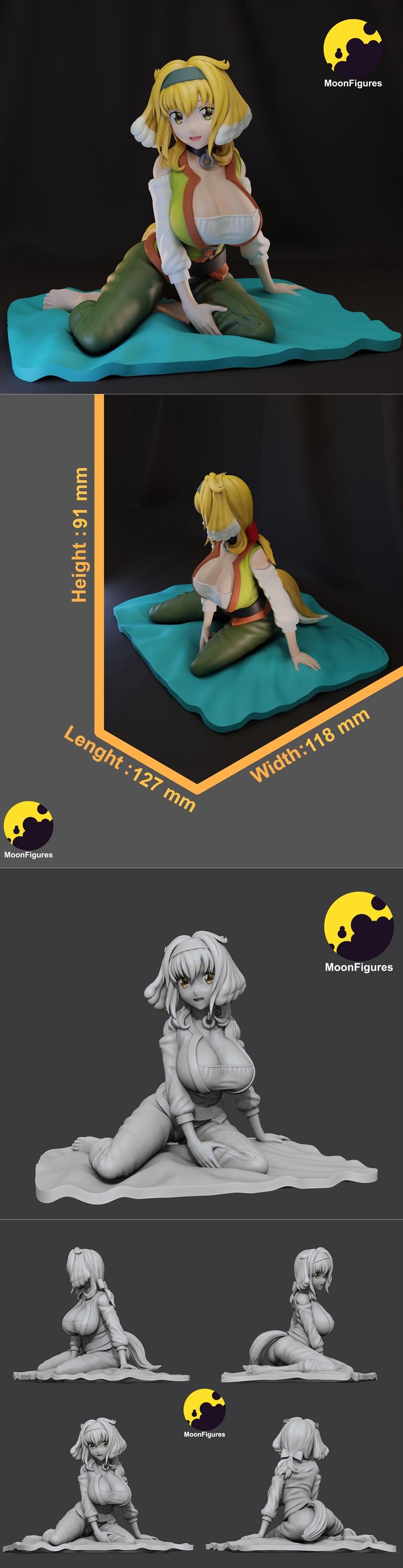 MoonFigures – Roxanne – 3D Print Model STL