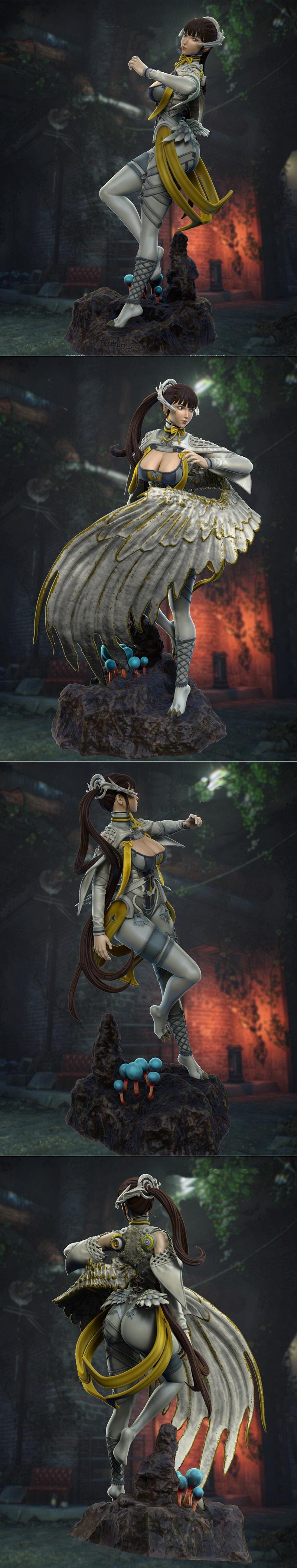 星刃——埃娃——3D打印模型|Stellar blade – Eve – 3D Print Model STL