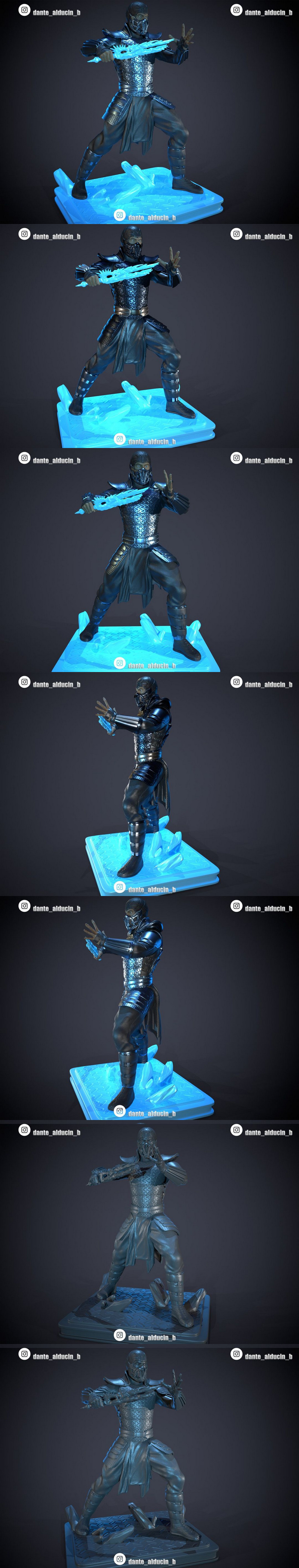 Sub Zero – Mortal Kombat – 3D Print Model