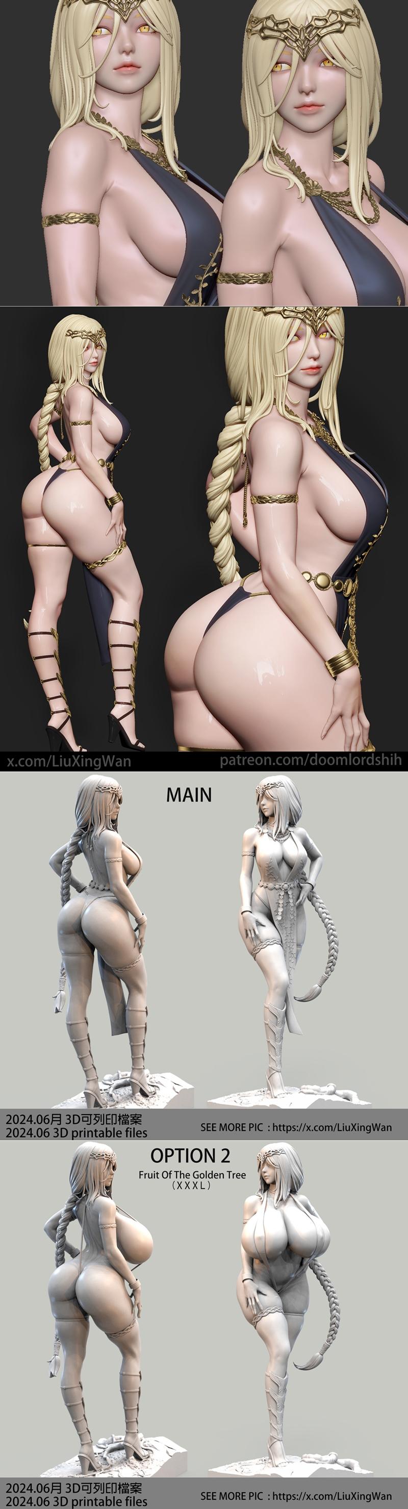 Marika 3D打印模型|Marika – 3D Print Model STL