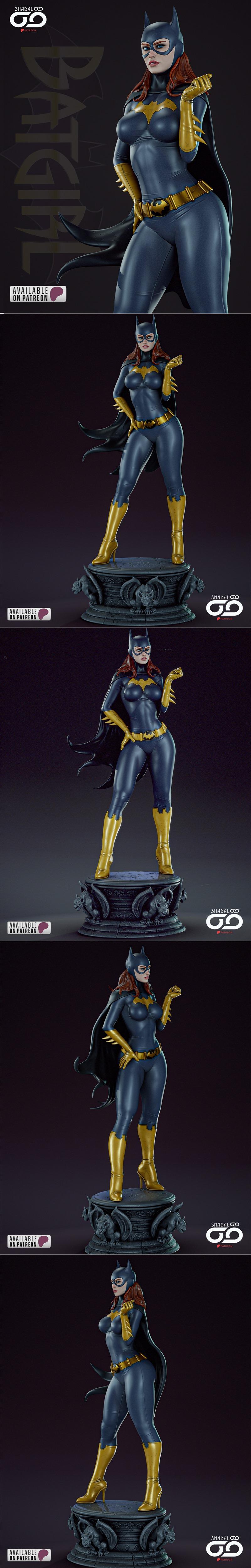 Shadaloo Studios – Batgirl – 3D Print Model STL