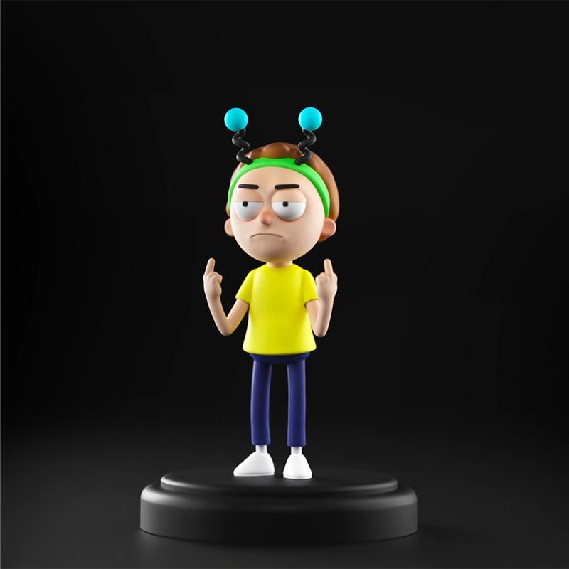 Rick and Morty – Morty – 3D Print Model STL