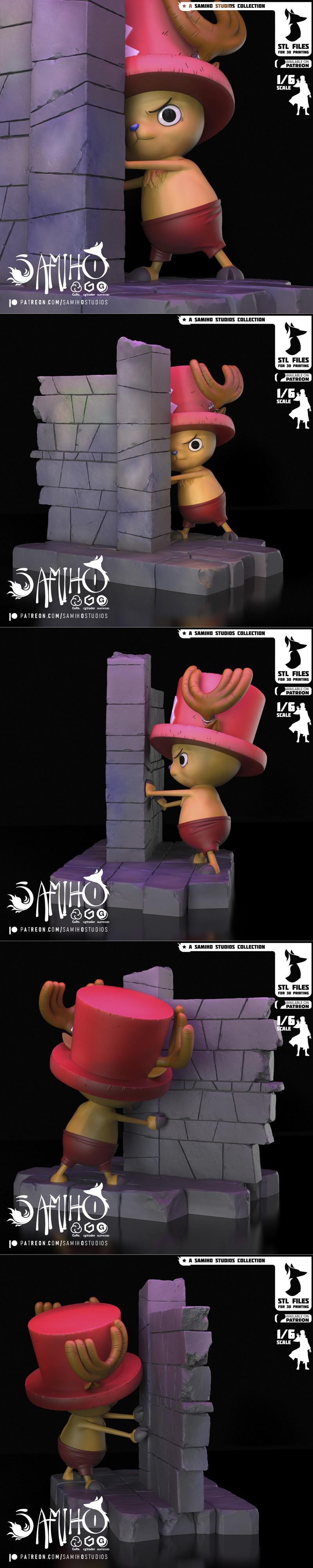 Samiho Studios - 乔巴 - 3D打印模型|Samiho Studios – Chopper – 3D Print Model STL