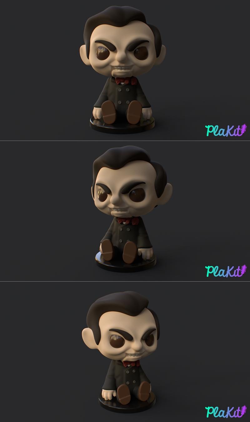 PlaKit Goosebumps Slappy 3D打印模型|PlaKit – Goosebumps Slappy – 3D Print Model STL