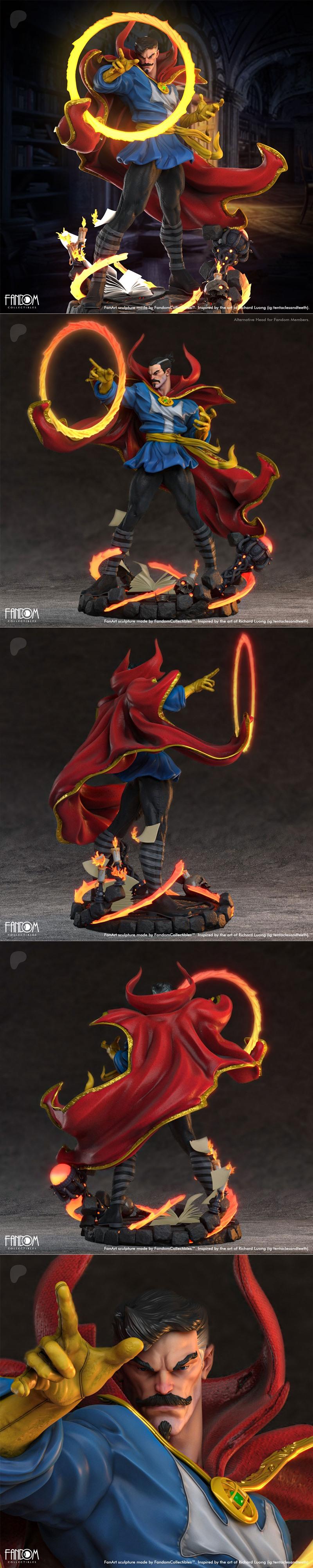 奇异博士3D打印模型|Fandom Collectibles – Dr. Strange – 3D Print Model STL