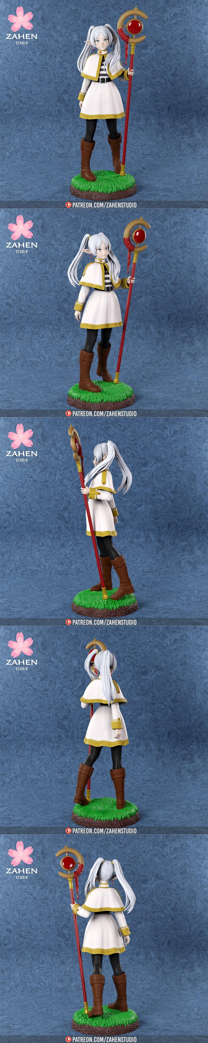 Zahen Studio - 《Frieren》3D打印模型|Zahen Studio – Frieren – 3D Print Model STL