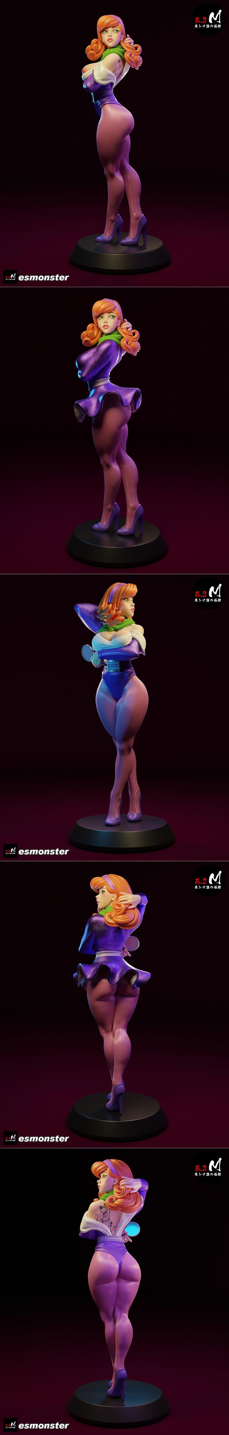 E.S怪物 - 达芙妮 - 3D打印模型|E.S Monster – Daphne – 3D Print Model STL