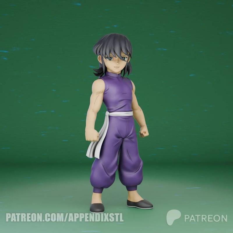 黑龙附录 3D打印模型|Appendix – Black Dragon – 3D Print Model OBJ