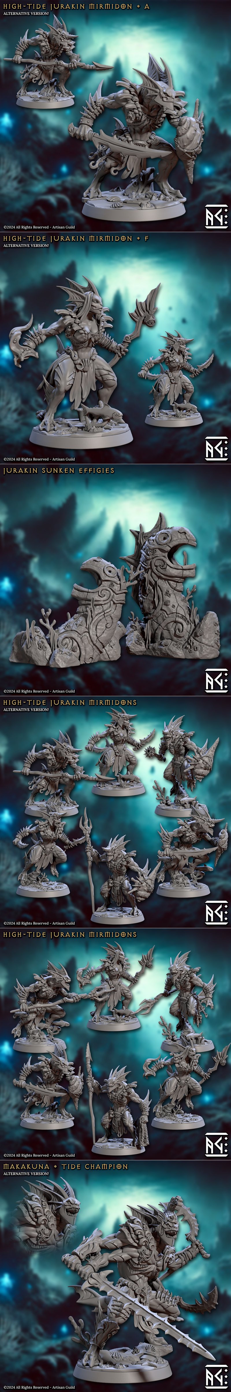 匠艺工坊2024年8月作品：3D打印模型-Stl文件|Artisan Guild August 2024 – 3D Print Model STL
