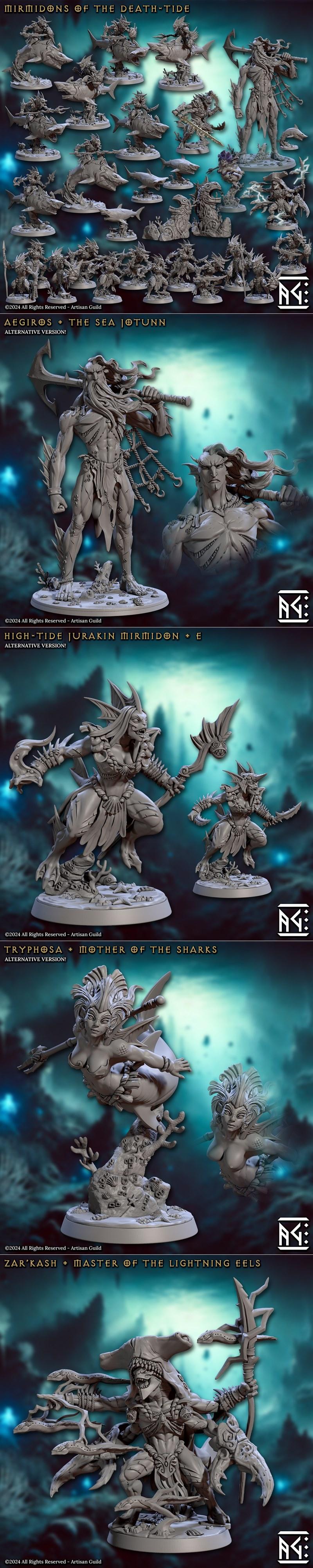 匠艺工坊2024年8月作品：3D打印模型-Stl文件|Artisan Guild August 2024 – 3D Print Model STL