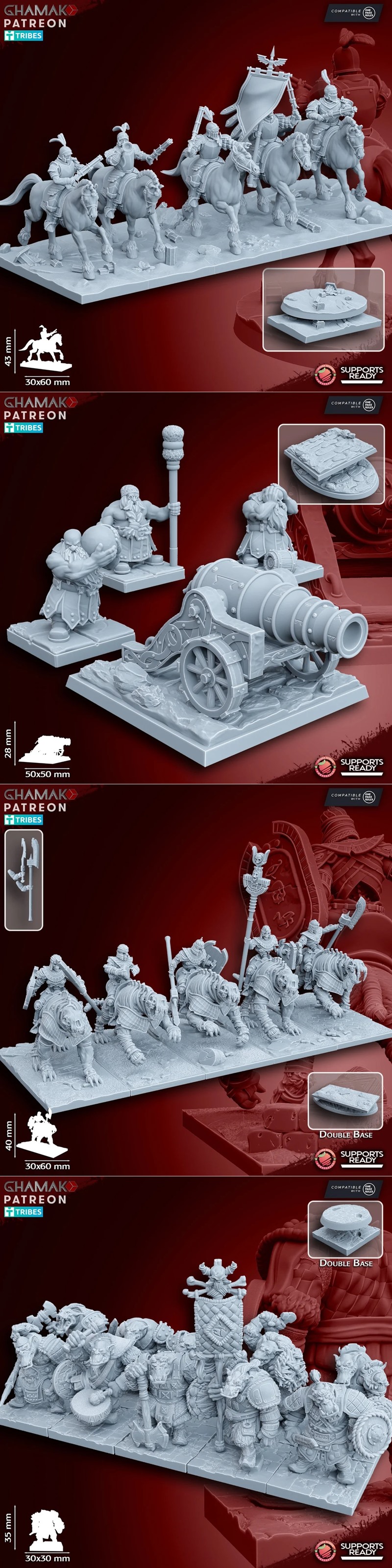 Ghamak 7月2024作品——3D打印模型STL|Ghamak July 2024 – 3D Print Model STL
