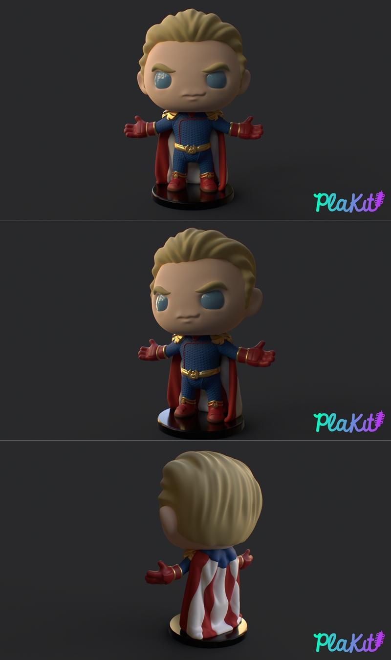 PlaKit - 男孩家园 - 3D打印模型|PlaKit – The Boys Home lander – 3D Print Model STL