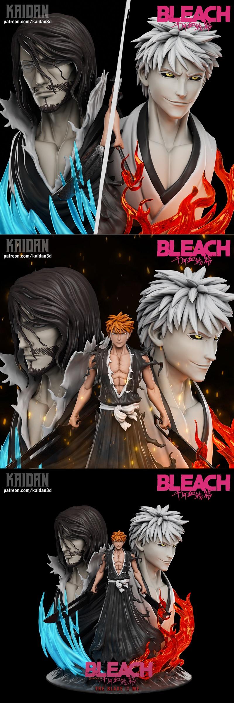 《BLEACH 3D打印模型：虚化之刃》|The Blade Is Me – BLEACH TYWB FULL DIORAMA – 3D Print Model STL