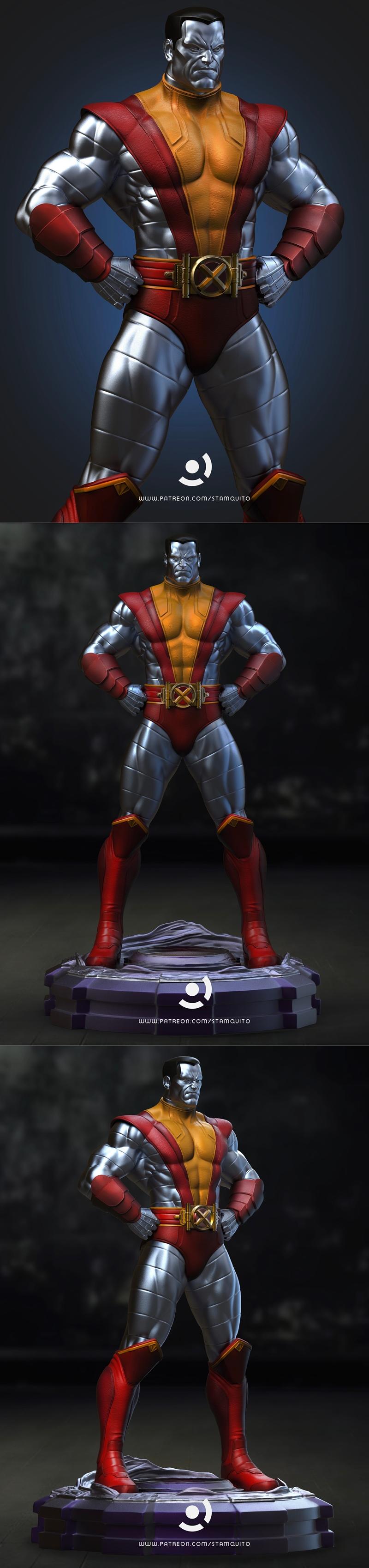 斯塔利恩·基多 - 战神 - 3D打印模型|Stalyn Quito – Colossus – 3D Print Model STL