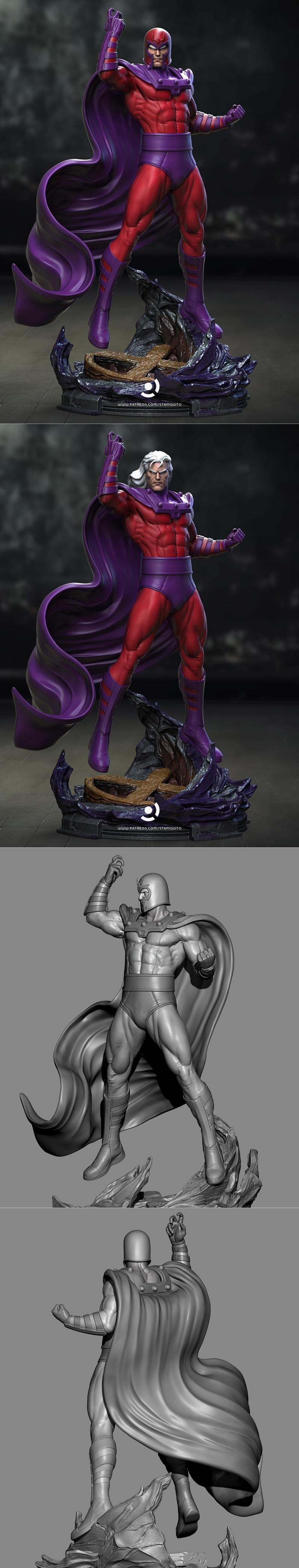 斯塔利恩·基多 3D打印模型|Stalyn Quito – Magneto – 3D Print Model STL