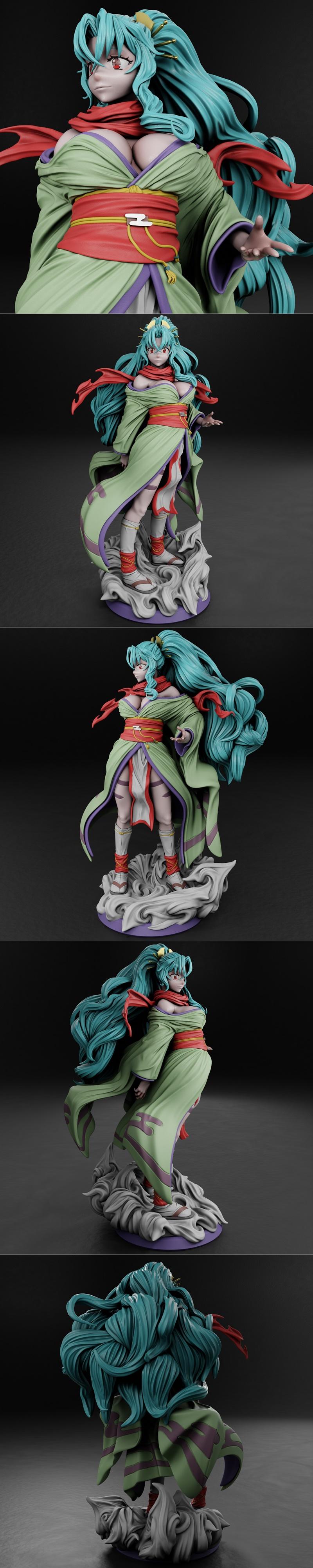 GR8 - 三叶 - 3D打印模型|GR8 – Tomoe – 3D Print Model STL