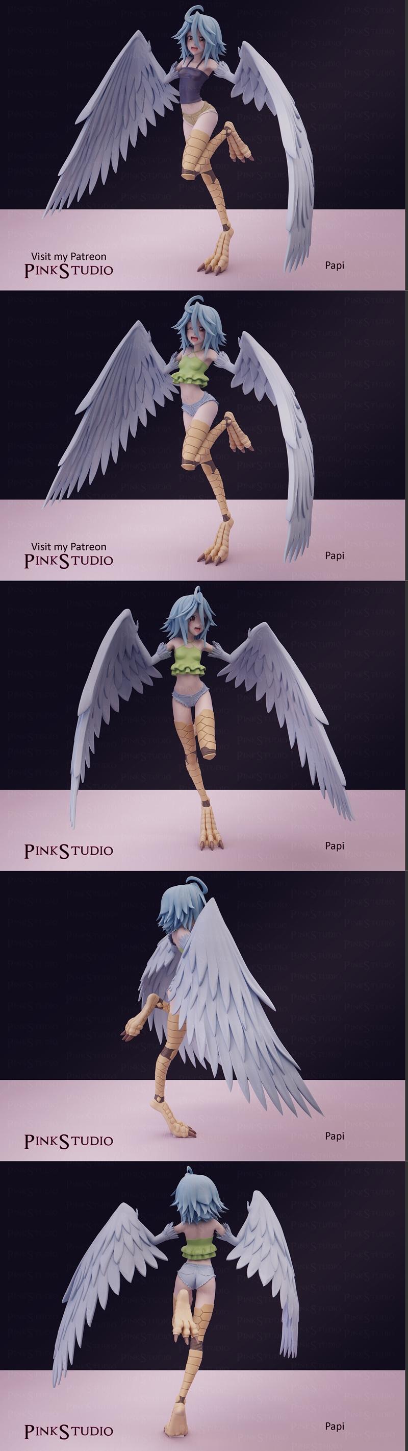 Pink Studio – Papi – 3D打印模型|Pink Studio – Papi – 3D Print Model STL