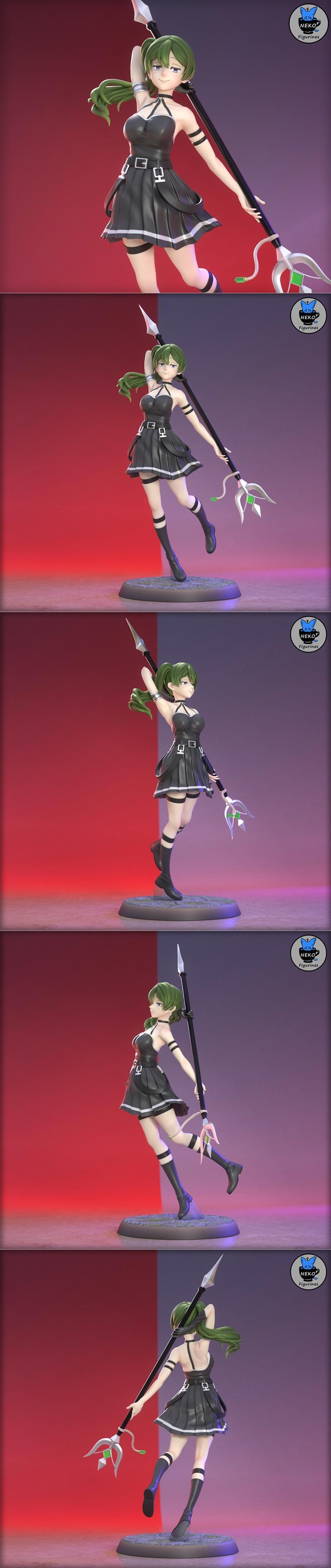 乌贝3D打印模型——Neko figurines|Neko Figurines – Ubel – 3D Print Model STL