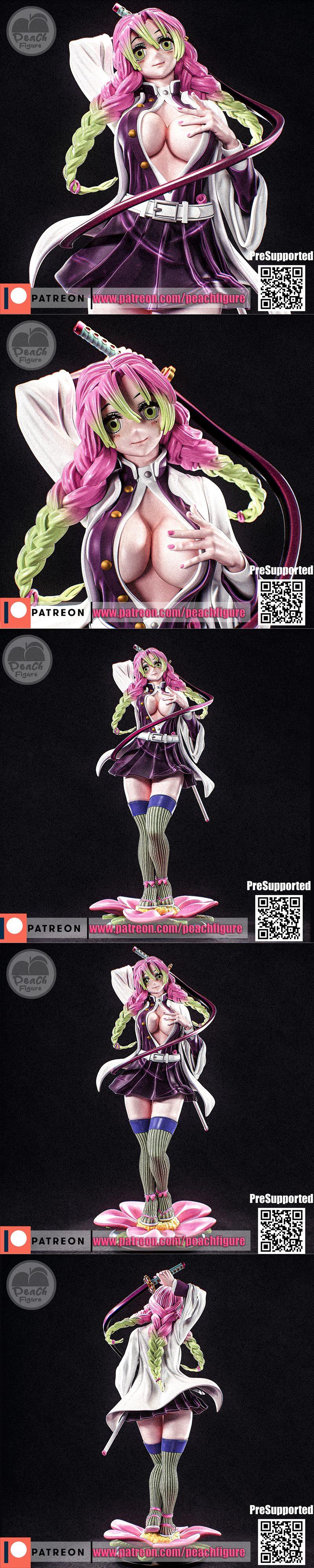Peach Figure – Mitsuri Kanroji – 3D Print Model STL