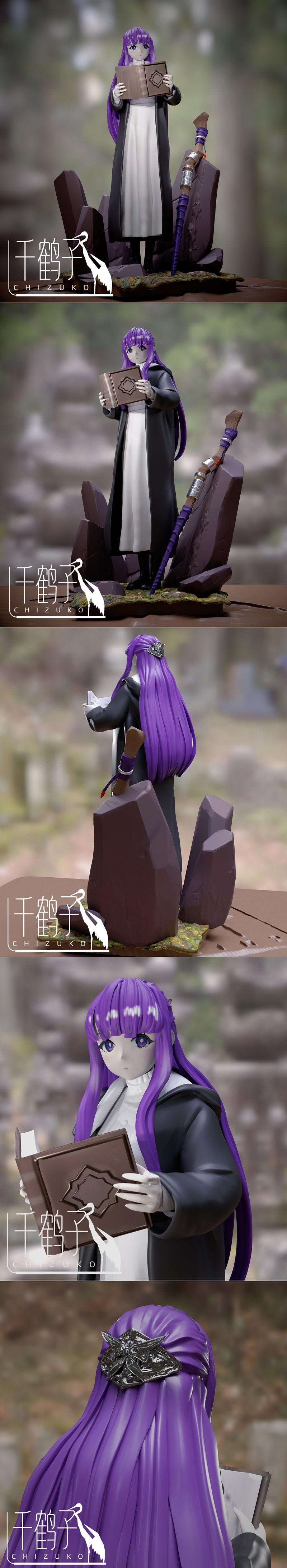 Fern - 动漫游戏角色3D打印模型|Fern – 3D Print Model STL