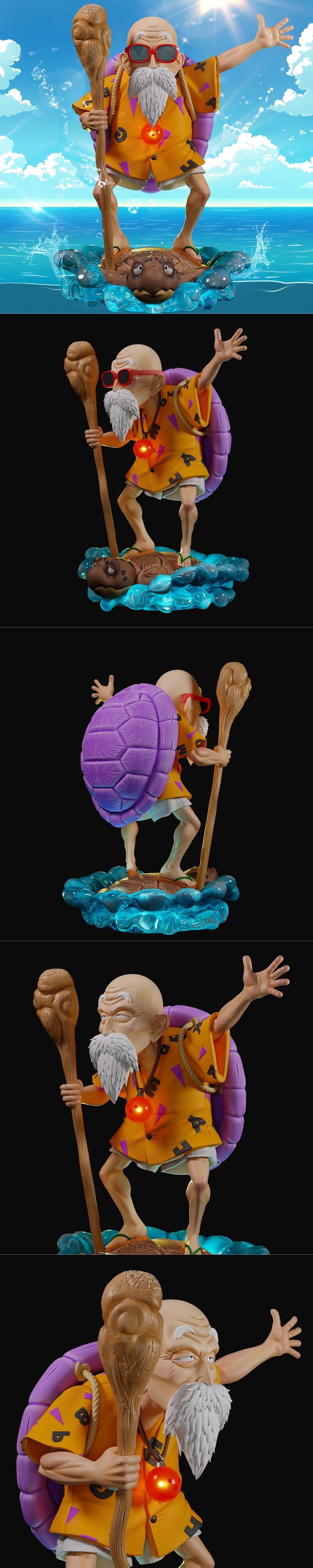 GMEYER3D - 3D打印模型 - Master Kame|GMEYER3D – Master Kame – 3D Print Model STL