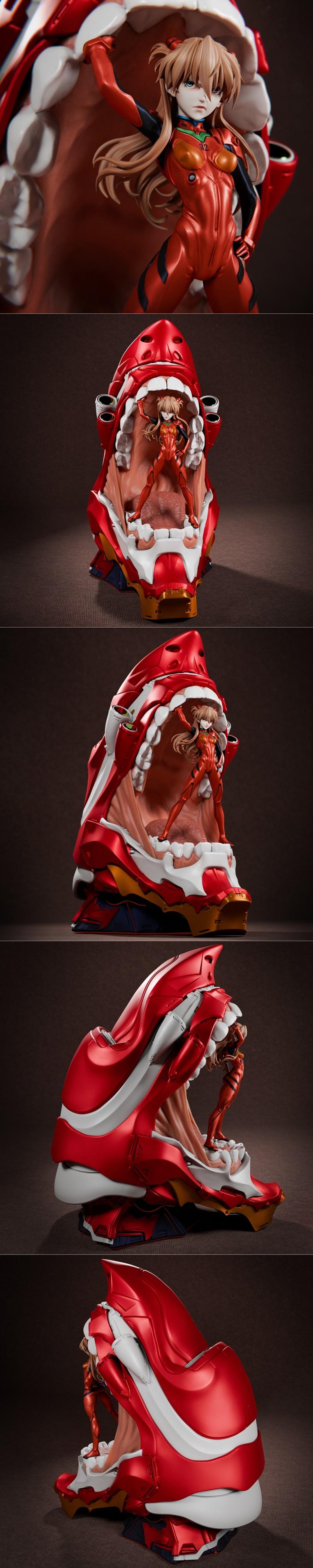 EVA 02 亚斯卡·兰格利·索鲁 3D打印模型|Ca 3d Studios – Asuka Langley Soryu – EVA 02 – Evangelion – 3D Print Model STL