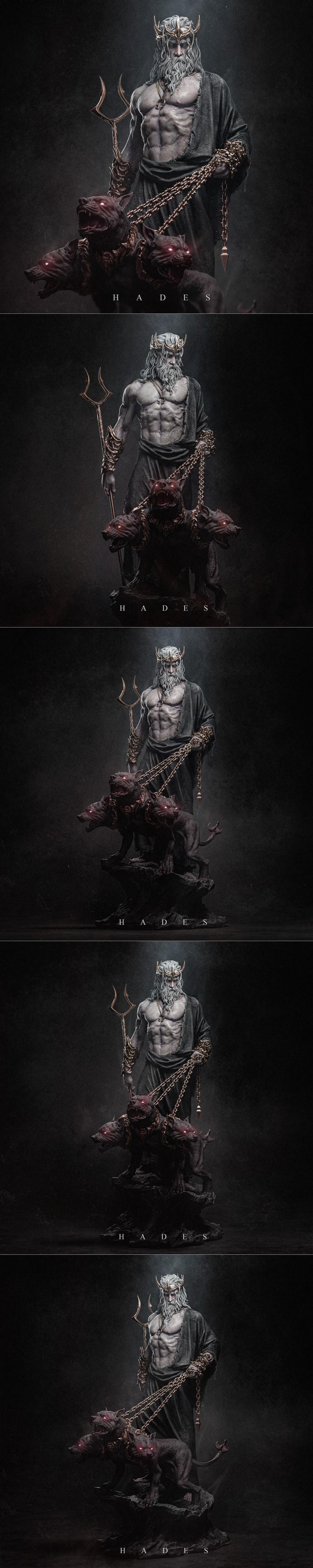 Ca 3D工作室 - 希腊神话·哈迪斯 - 3D打印模型|Ca 3d Studios – Hades – 3D Print Model STL