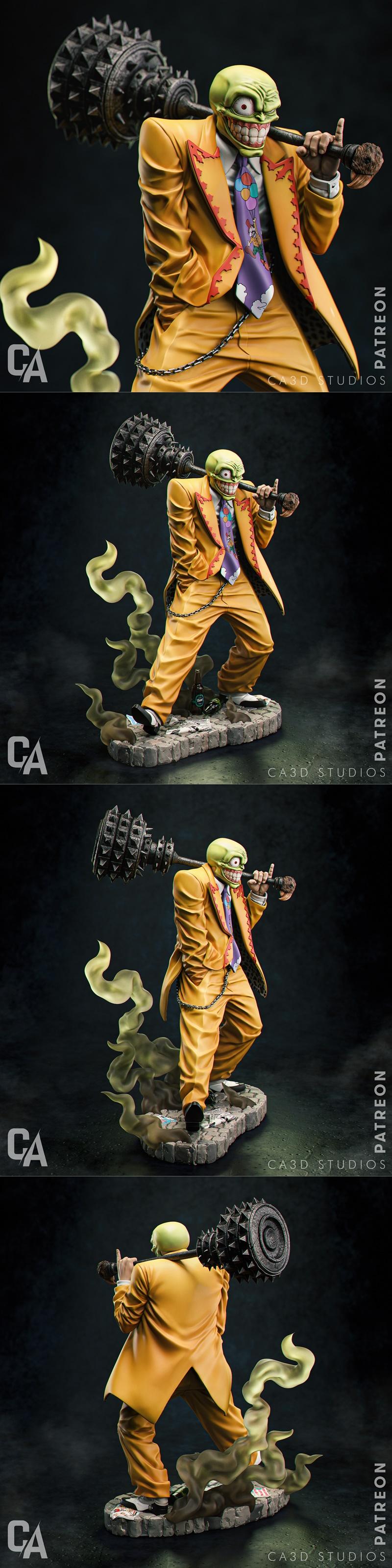 Ca 3d Studios – The Mask – 3D Print Model STL