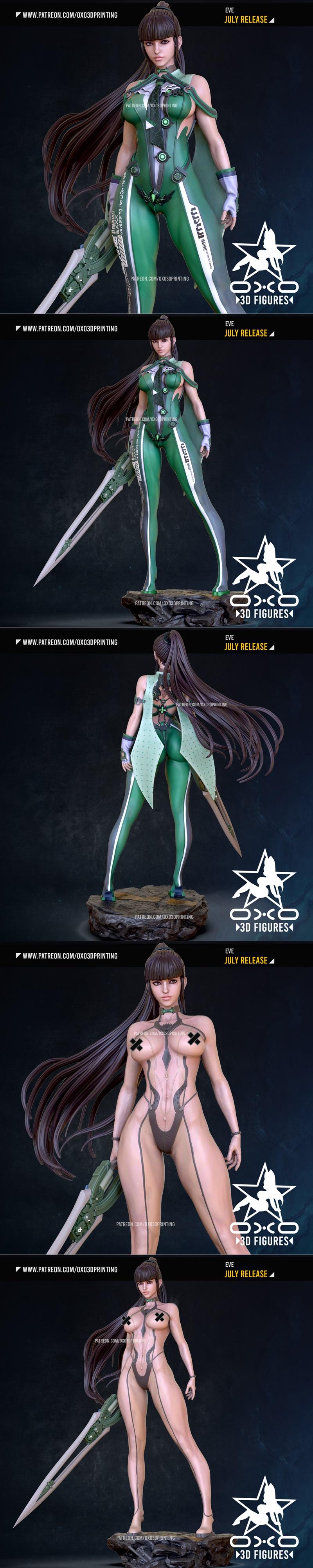 OXO3D - Eve - 3D打印模型|OXO3D – Eve – 3D Print Model STL