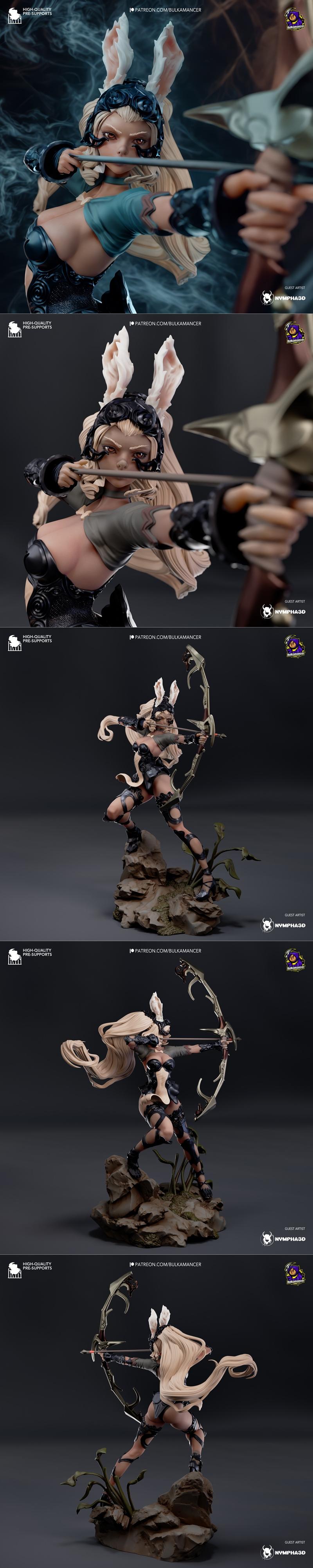 Bulkamancer Sculpts – Fran – 3D Print Model STL